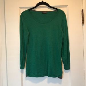 The Limited Small Green Thin Sweater